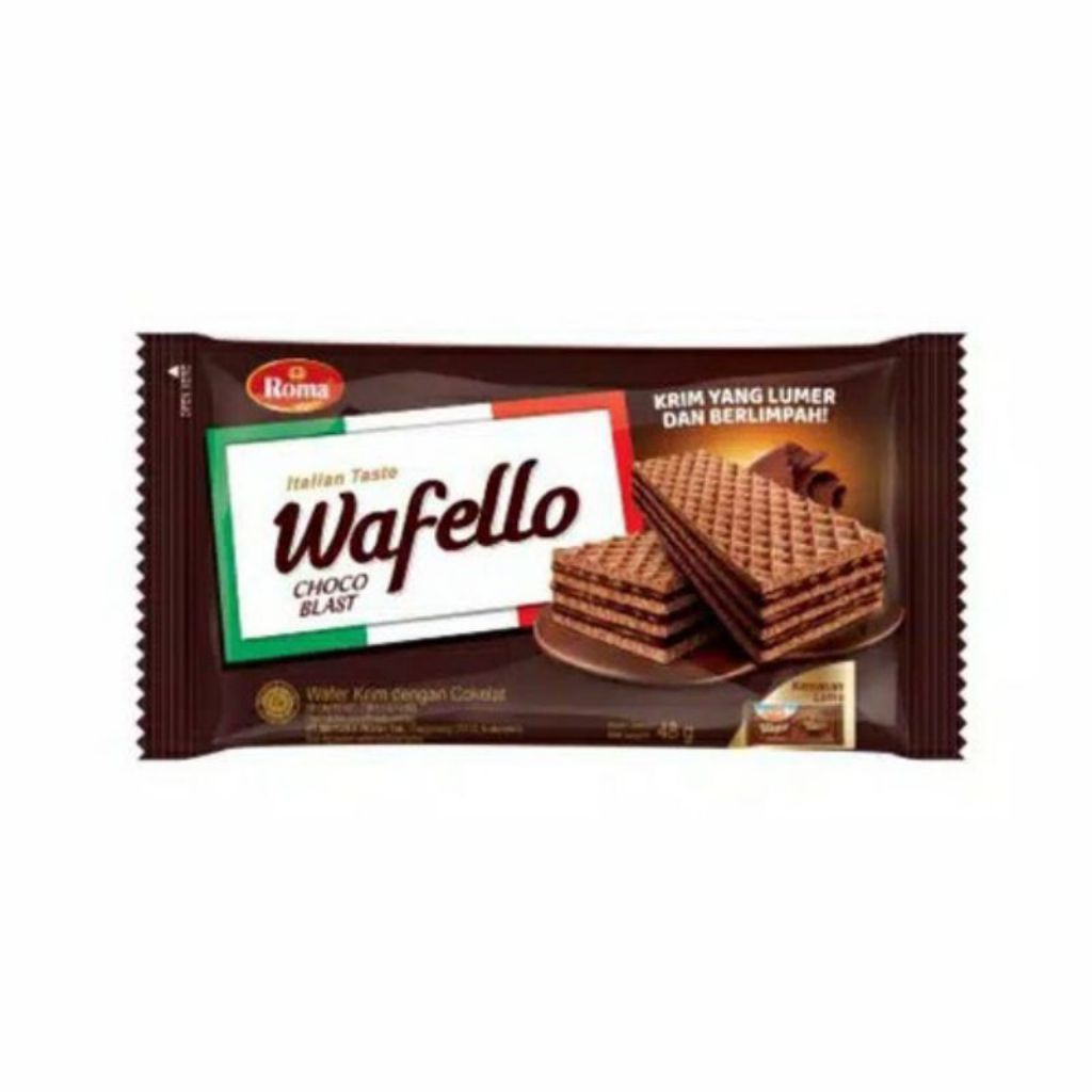 

Wafello Wafer Coklat 38g – Renyah & Lumer di Mulut!
