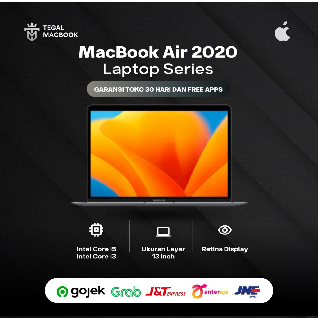 MACBOOK AIR 2020 i3 i5 SECOND HAND MULUS