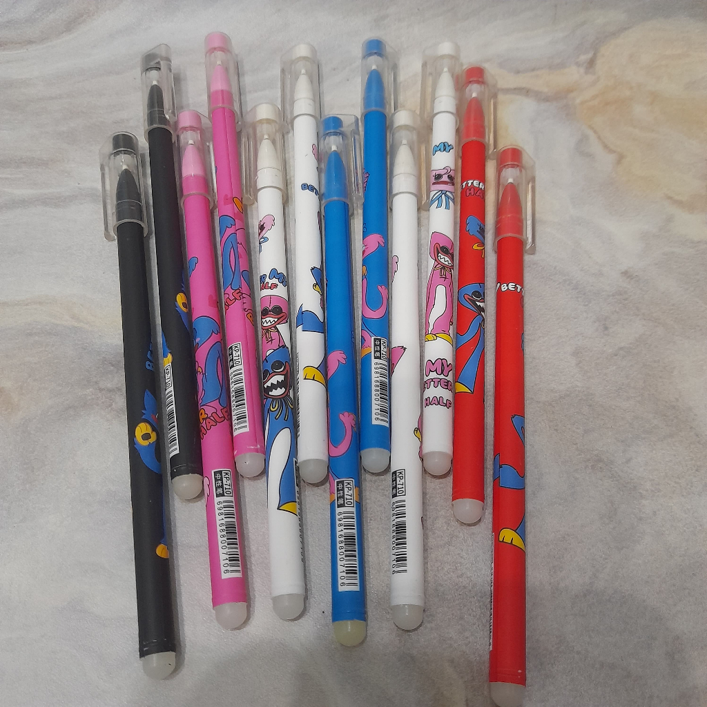 Pulpen Bisa Di Hapus 1Pcs Tinta Hitam