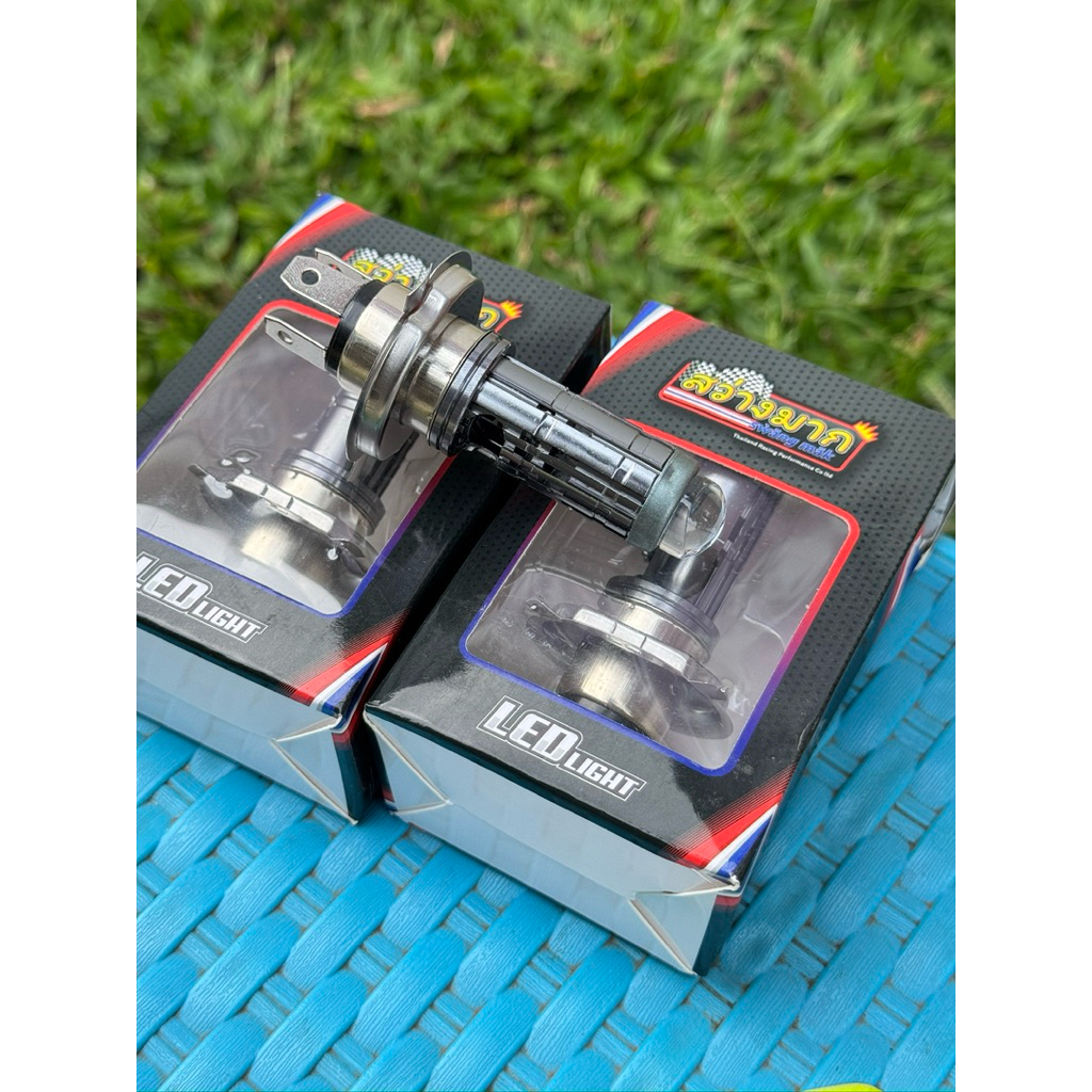 Lampu led h4 laser ala biled H4 MOTOR MOBIL LED LASER