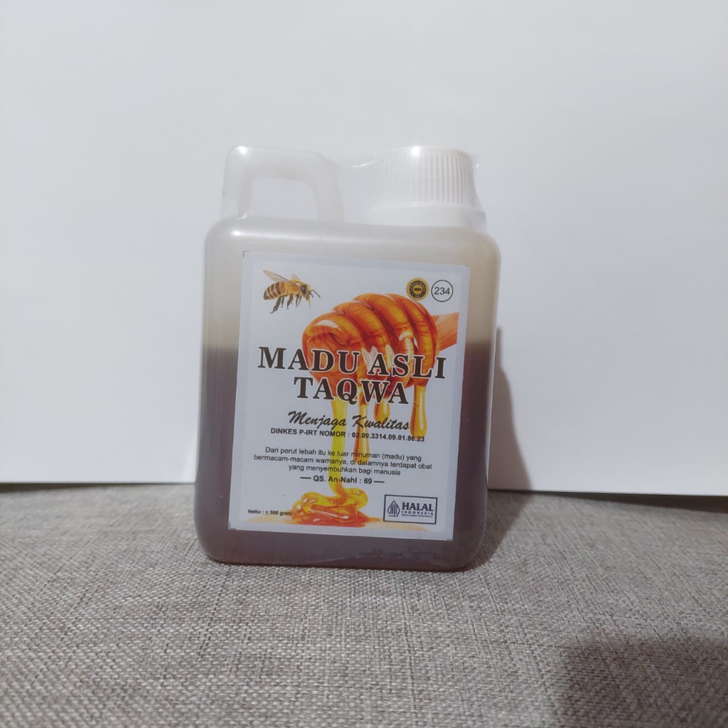 

Madu asli murni alami 100% taqwa tanpa campuran murah 500 gram