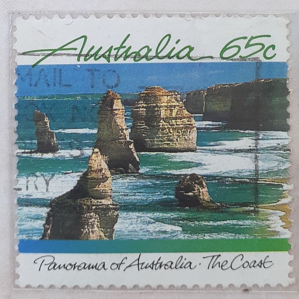 

Perangko Australia Panorama of Australia (Twelve Apostles, Victoria) Tahun 1988