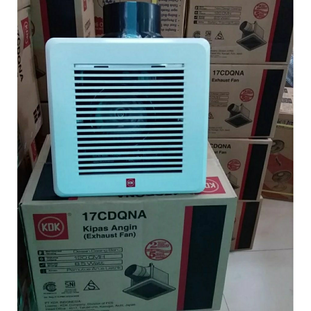 KDK 17 CDQNA Exhaust Fan Plafon Cerobong 6inc