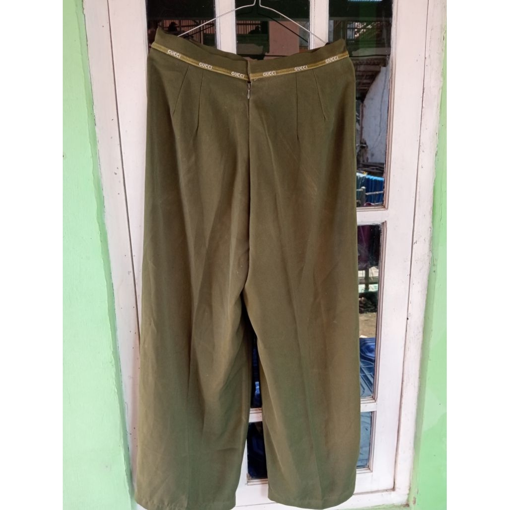 PL celana kulot army/kulot wanita premium