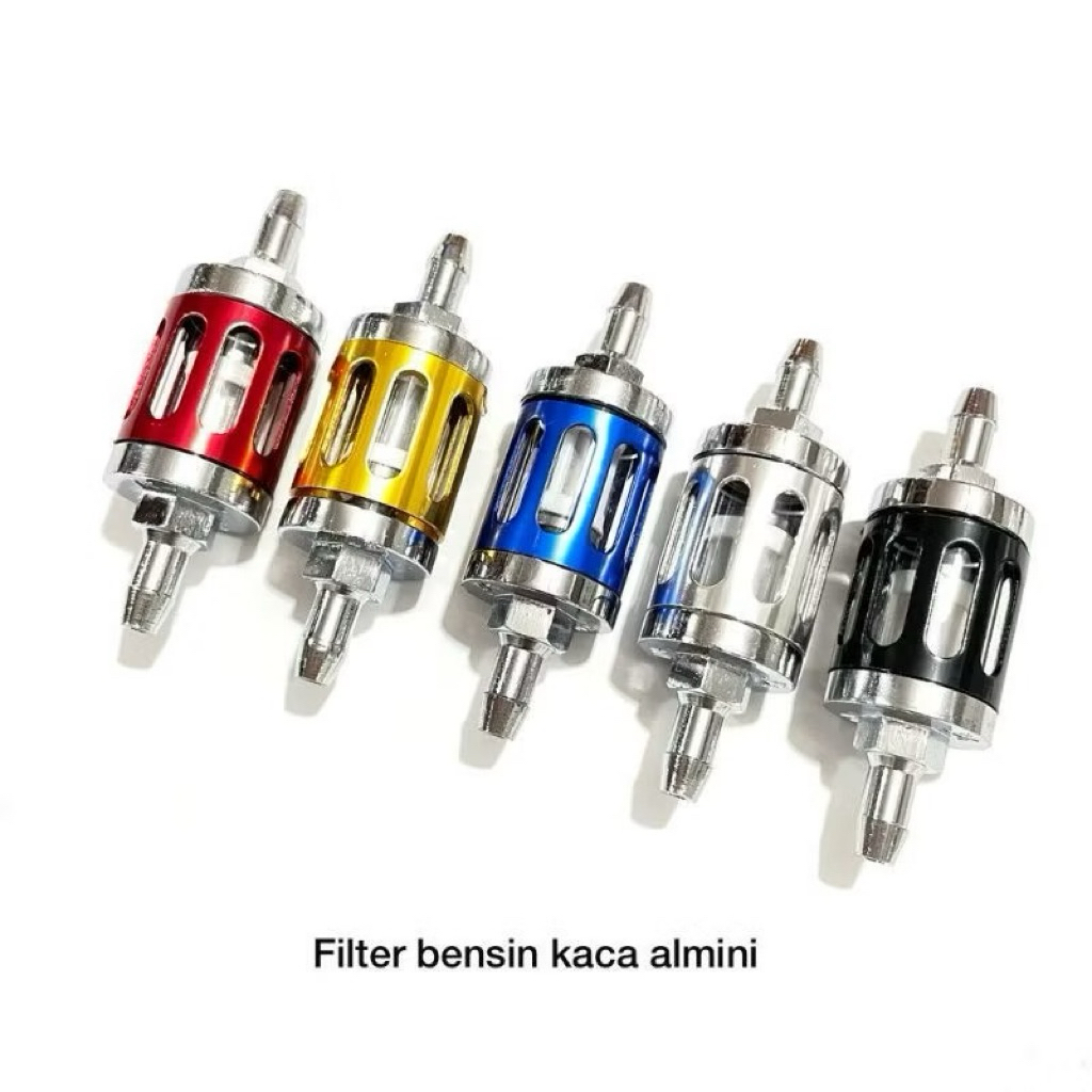 FILTER BENSIN KACA VARIASI FILTER SARINGAN BENSIN CNC UNIVERSAL