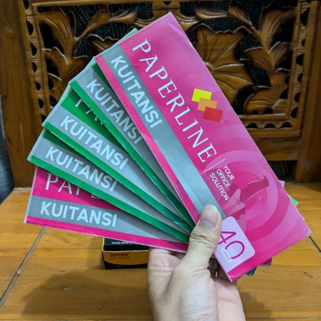

Buku Kuitansi/Kuitansi PAPERLINE Isi 40 Lembar