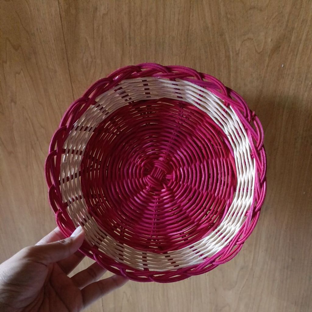 PIRING ROTAN BUNDAR PARCEL BUAH DIAMETER 22