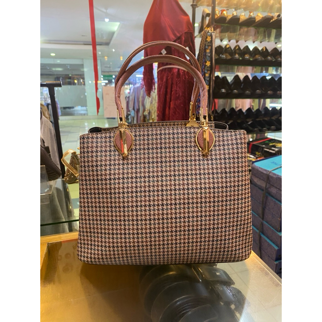 TAS WANITA IMPORT TAS PESTA PINK IBU PENGANTIN TAS HANTARAN 23825