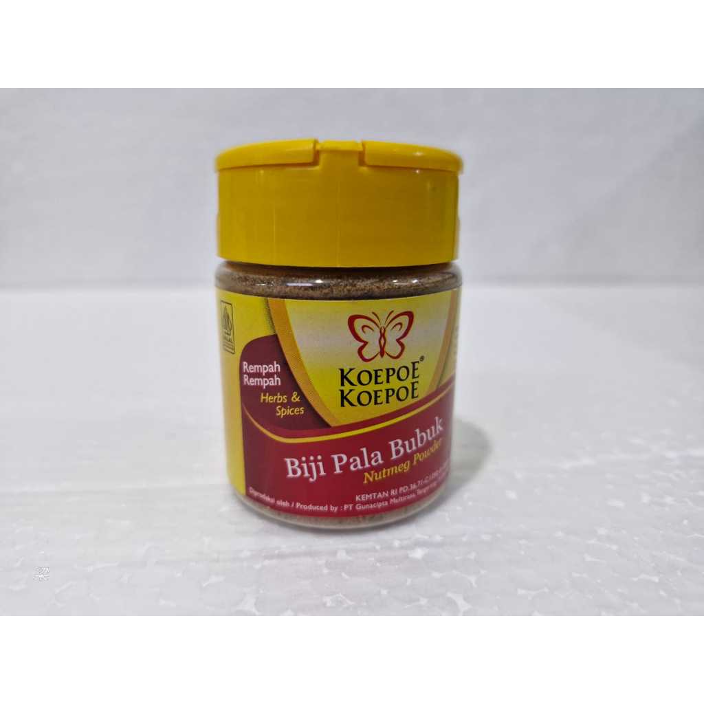 

Kupu2 Kupu Kupu Biji Pala Bubuk 37g Merk Koepoe