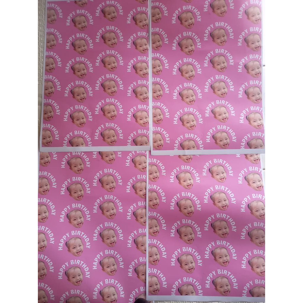 

Kertas Kado Custom | Kertas AP 150 gsm | 31 x 45 cm