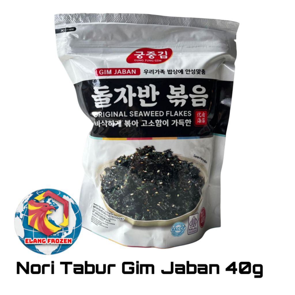 

Nori Tabur Gim Jaban | Original Seaweed Flakes Gim Jaban 40gr