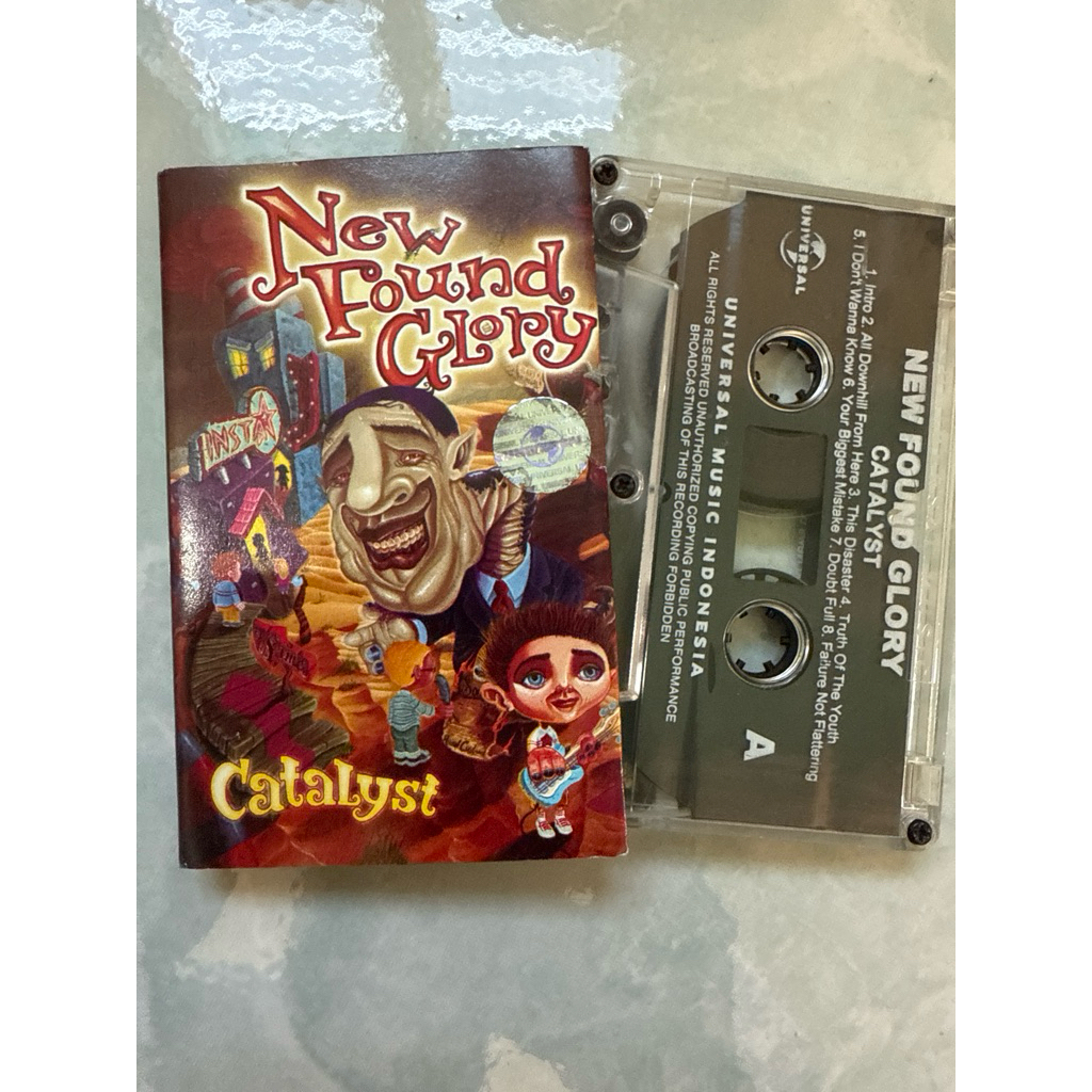 kaset pita new found glory catalist