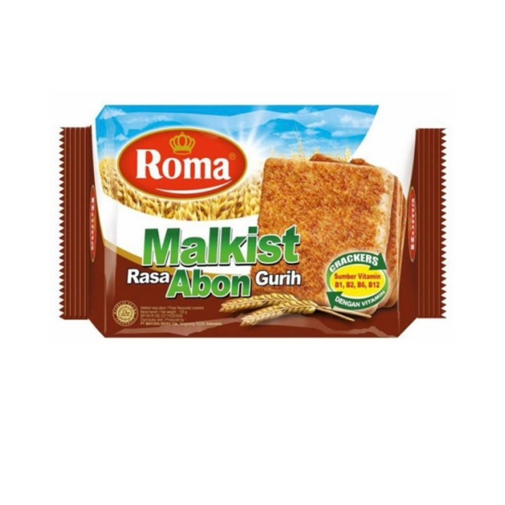 Roma Malkist Abon Gurih Crackers 105 gram