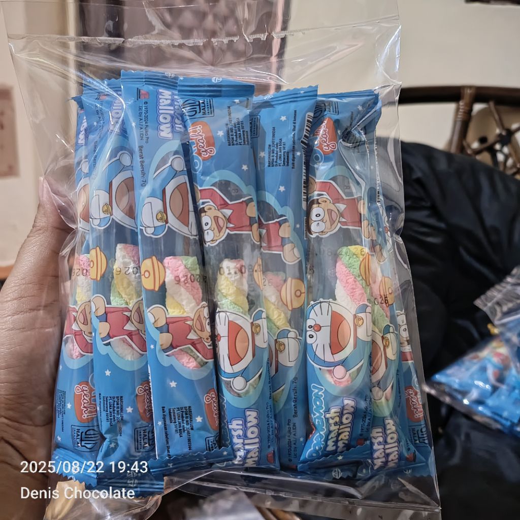 

Marshmallow doraemon kepang isi 20pcs