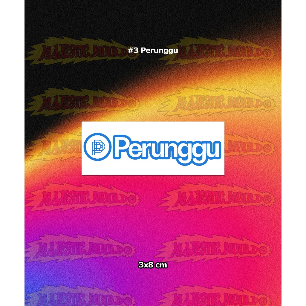 

#3 Perunggu – Stiker Band Vinyl Glossy | Tahan Air & Luntur (Laptop/Helm/Tumbler/dan media lainnya)
