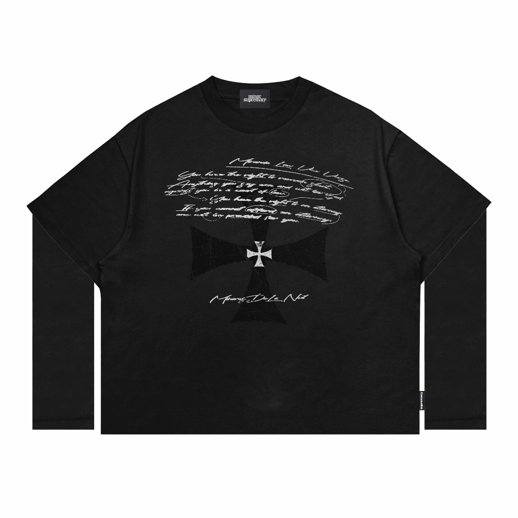 Long Sleeve Boxy Double Layer Minor - VERSA