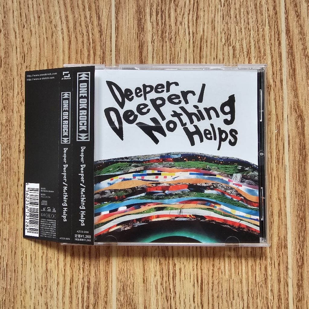 One Ok Rock CD : Deeper Deeper / Nothing Helps