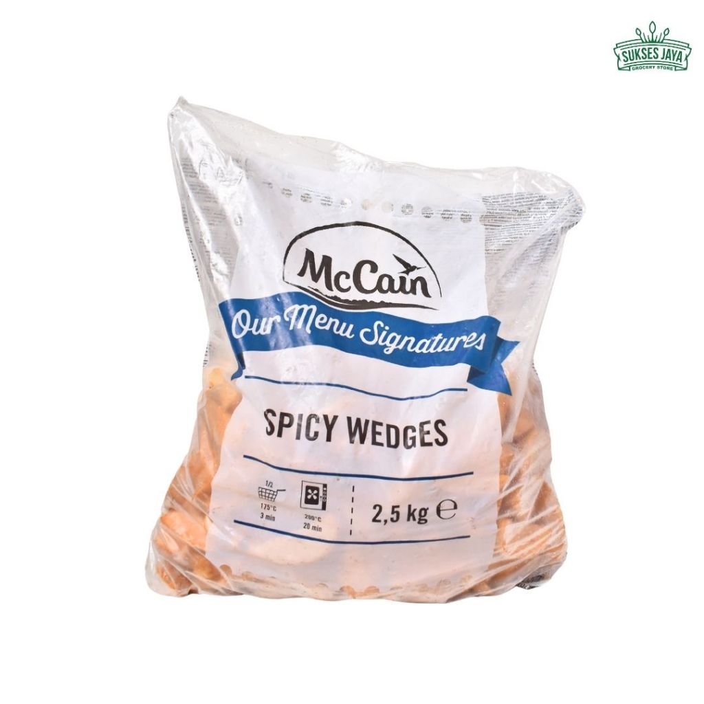 

Wedges Seasoning Spicy / Kentang Goreng Pedas 500g & 2,5kg