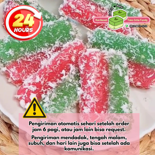 

Kue Basah / Kue Subuh / Kue Ongol-Ongol Warna Warni (Fresh dan Murah)