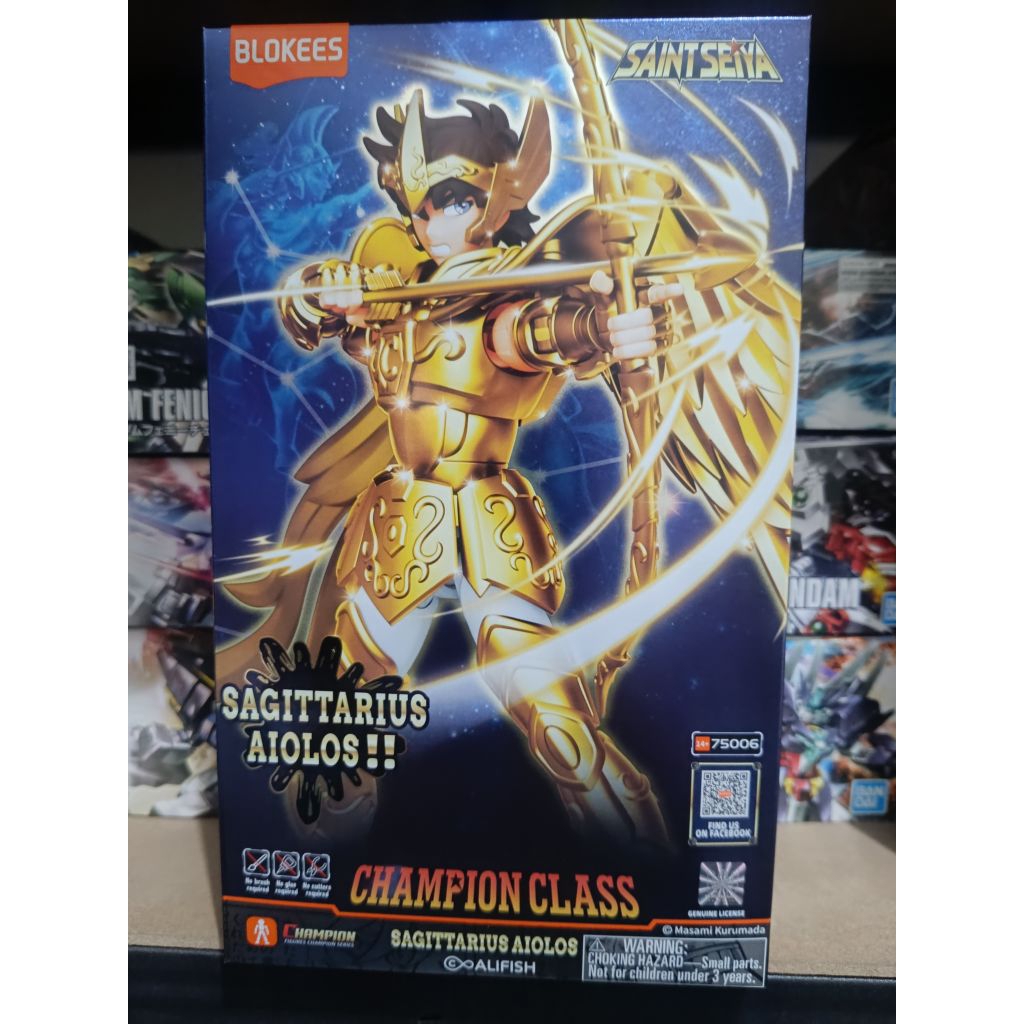 Blokees Saint Seiya Champion Class 05 Sagittarius Aiolos Original Blokees License