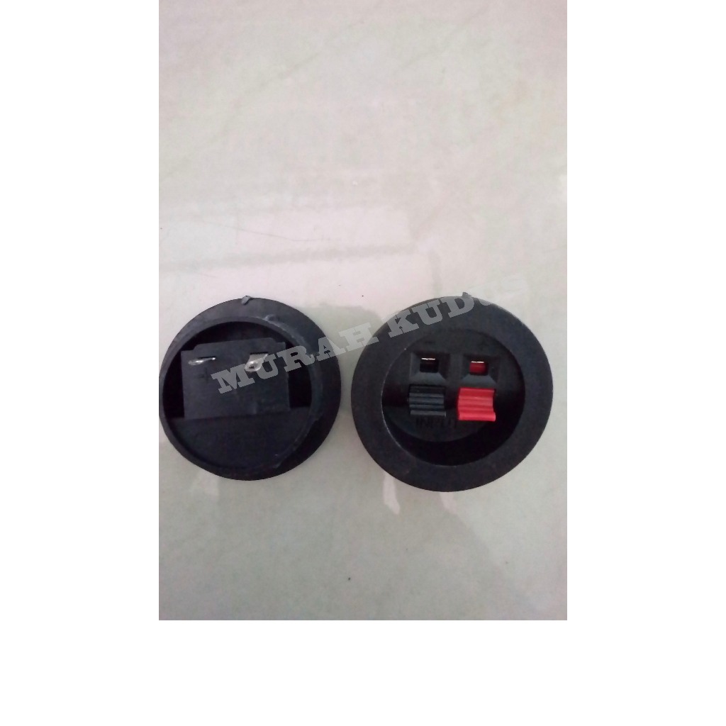 TERMINAL SPEAKER 2 PIN/KAKI BULAT KECIL
