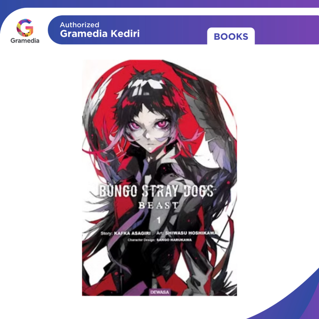 Gramedia Kediri - Bungo Stray Dogs - Beast 1