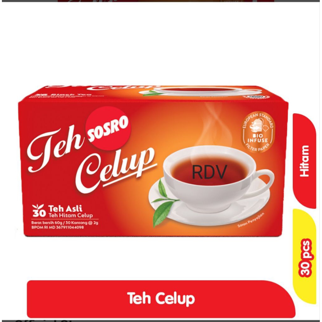 

teh celup sosro hitam