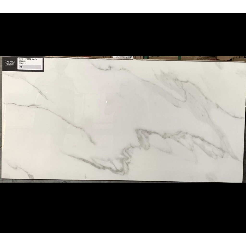 granit dinding lantai ruang tamu kamar tidur rumah meja dapur 60x120 CERANOSA 36126616 white marble 