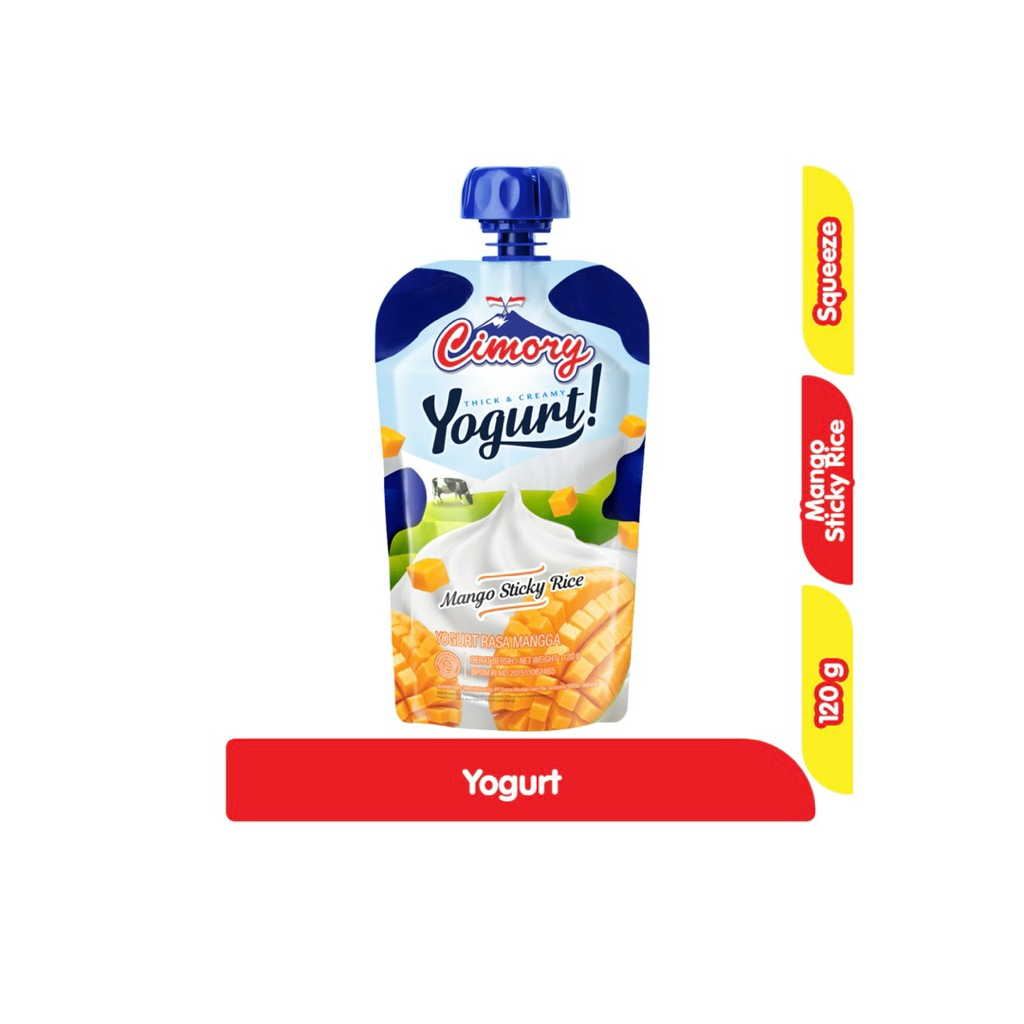 

Cimory Yogurt Squeeze Mango Sticky Rice 120 g