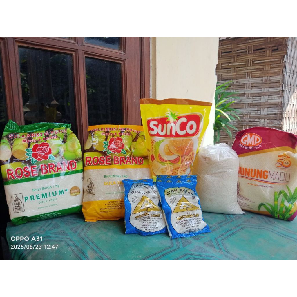 

PAKET HEMAT SEMBAKO MINYAK GULA