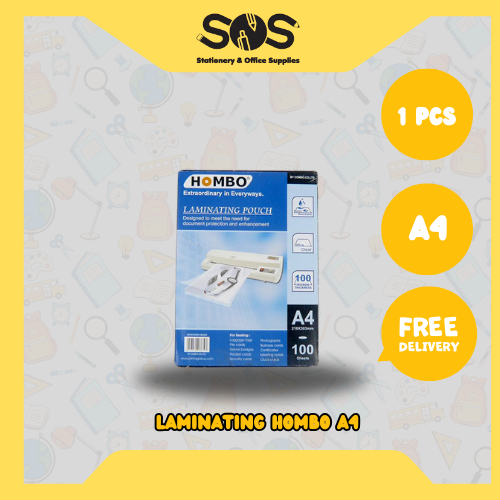 

Laminating Hombo A4 1 pcs