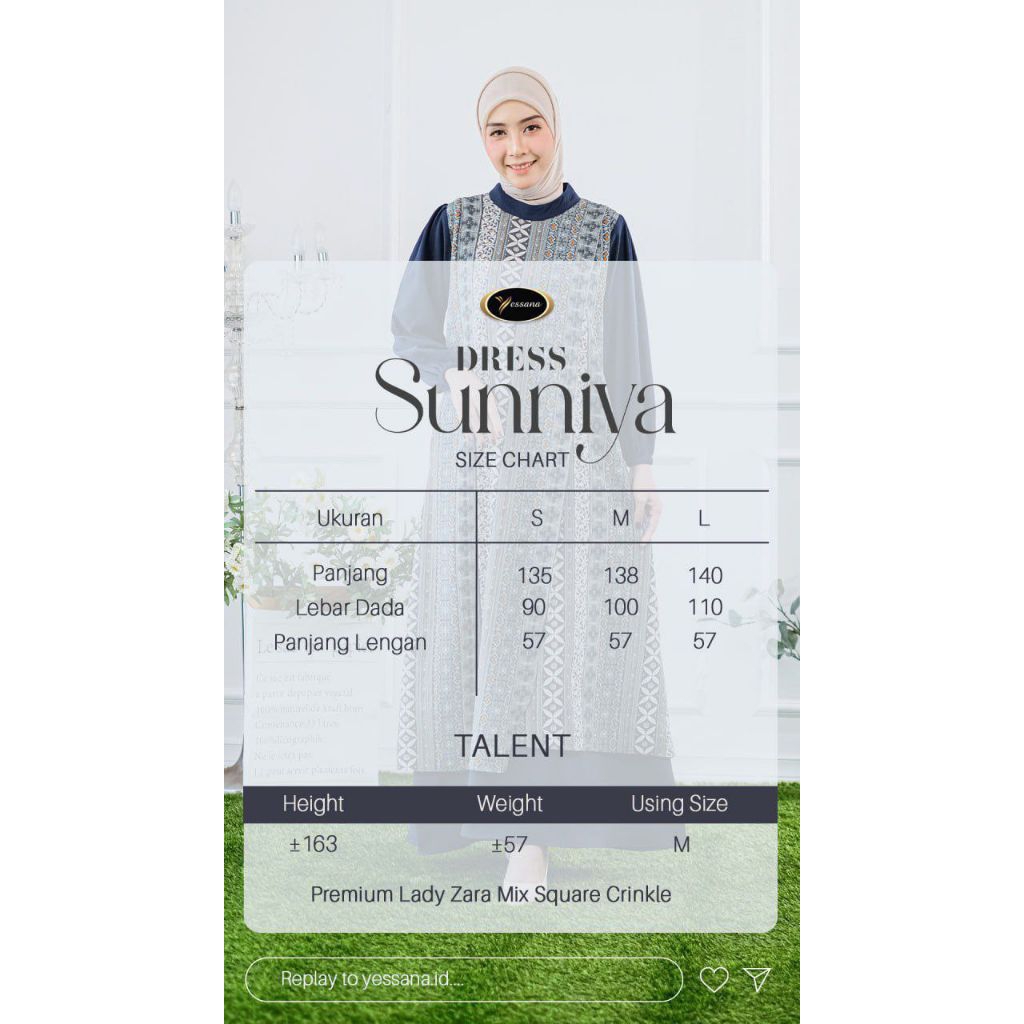 SUNNIYA DRESS YESSANA