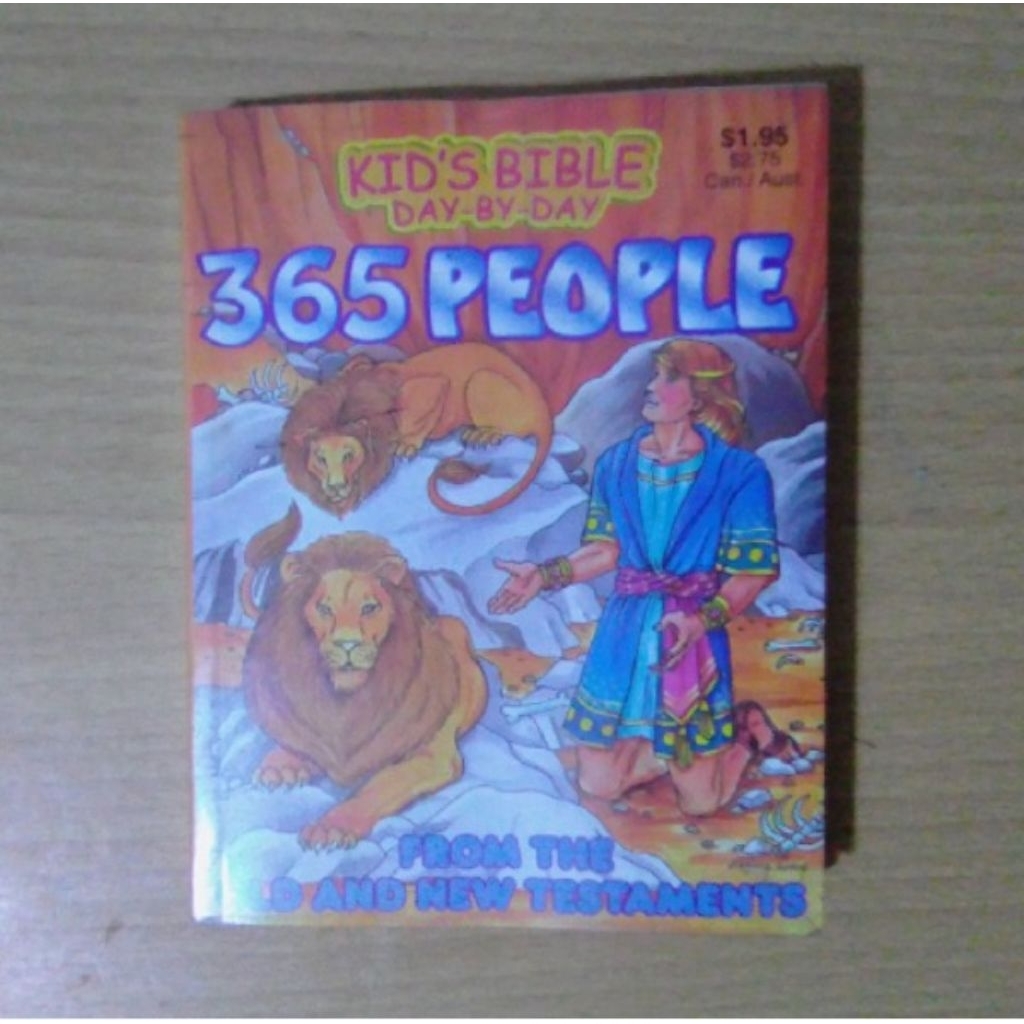 buku Kristen : Kid's Bible Day by Day 365 People from the Old and New Testaments by Martin Gross