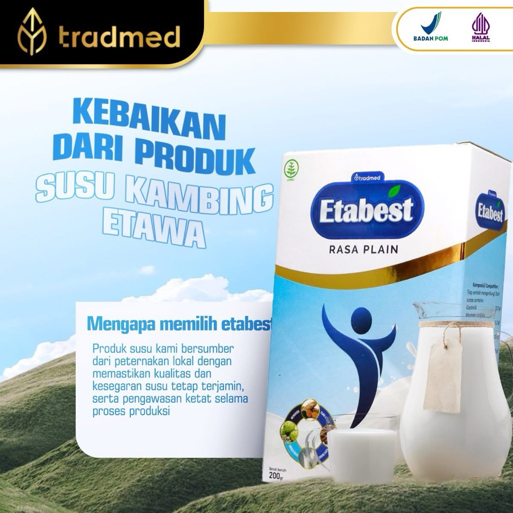 

SUSU KAMBING ETTABEST SPESIAL DIABETES