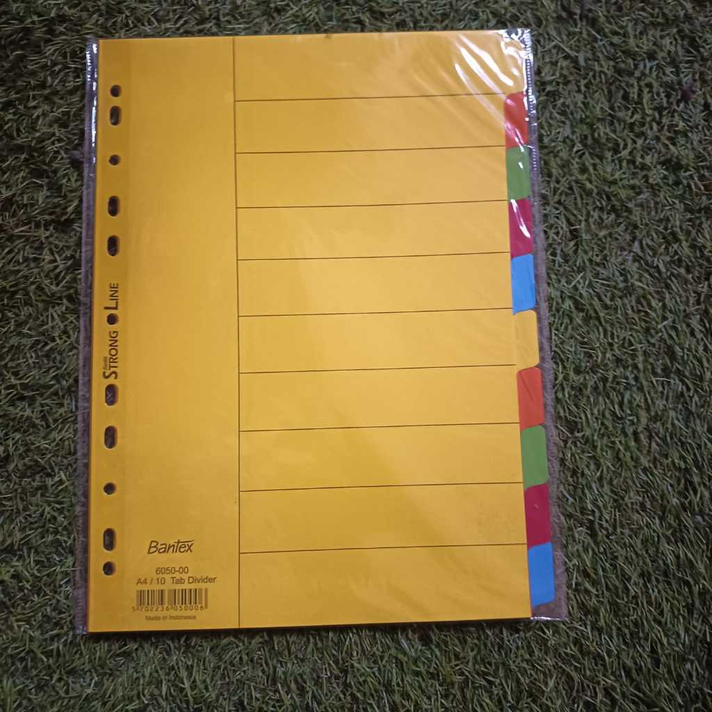 

JUAL CARTON DIVIDER A4 BANTEX 6050