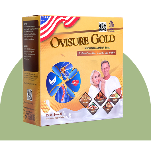 

1Box Ovisure Gold Milk Susu Obat Tulang Dan Sendi Tuntaskan Nyeri Sendi