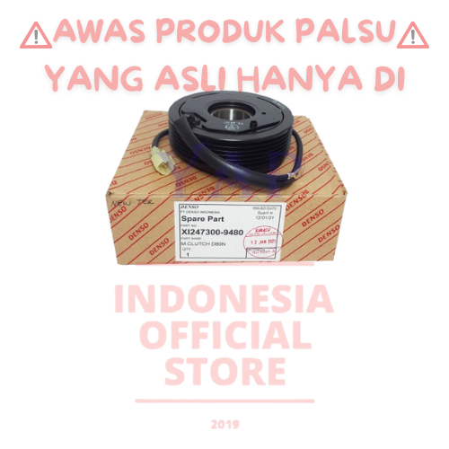 MAGNETIC MAGNET CLUTCH AVANZA 2011 COMPRESSOR KOMPRESOR ALL NEW VELOZ ONLY 2012 2013 2014 2015 ORIGI