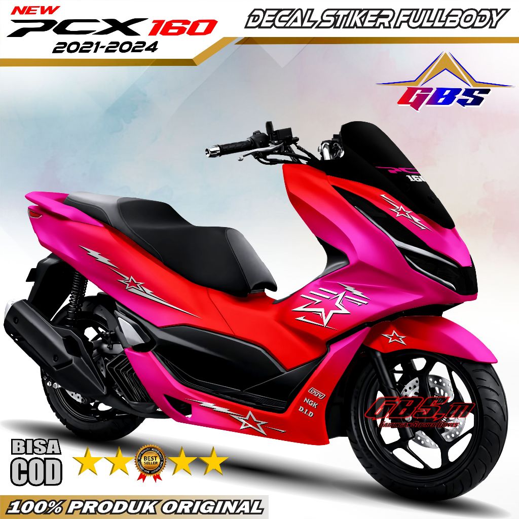 Decal Honda Pcx 160 Full Body Stiker Pcx 160 Full Body Decal Pcx Cbs 160 Abs Full Body Tahun 2021 20