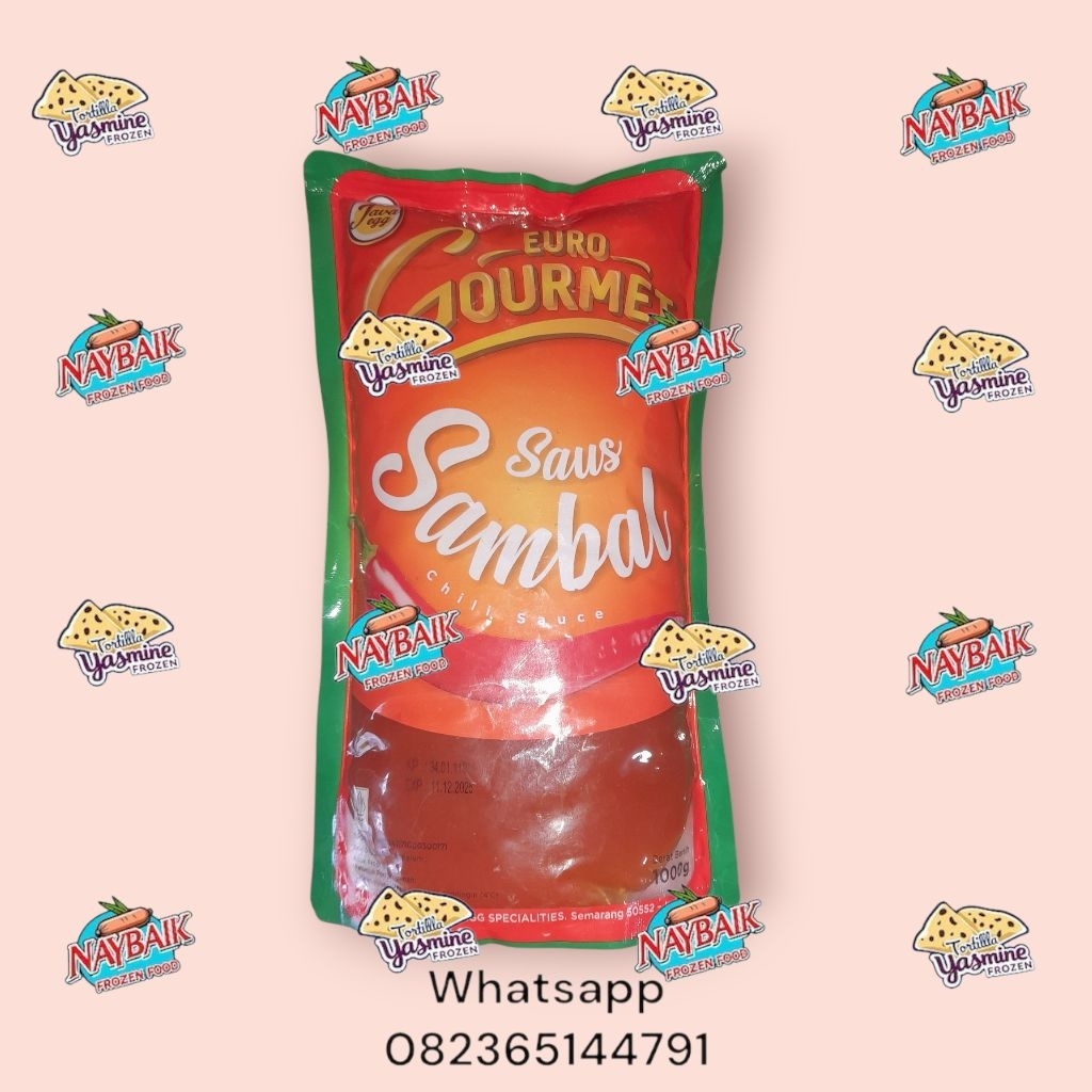 

nay baik-gourmen saos sambal 1 kg