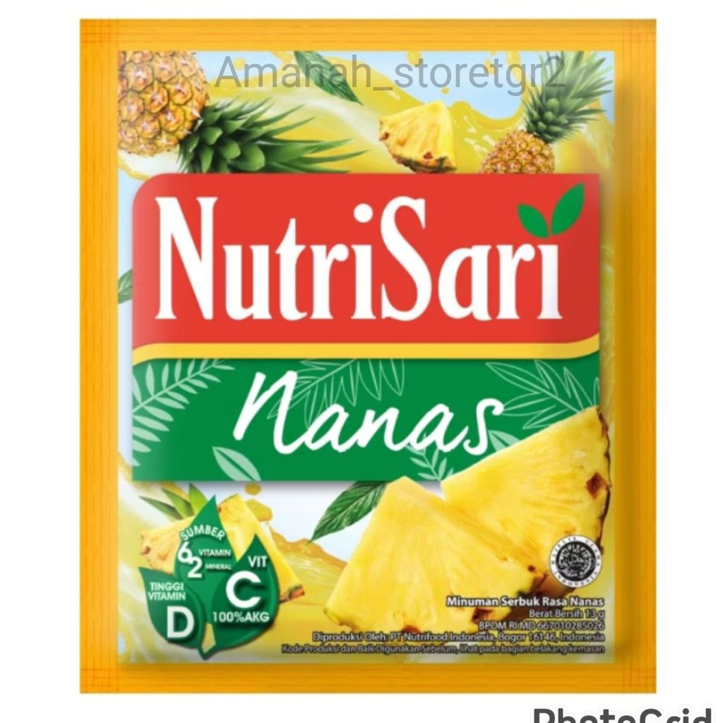 

Nutrisari Nanas 1 renceng / 10 sachet murah