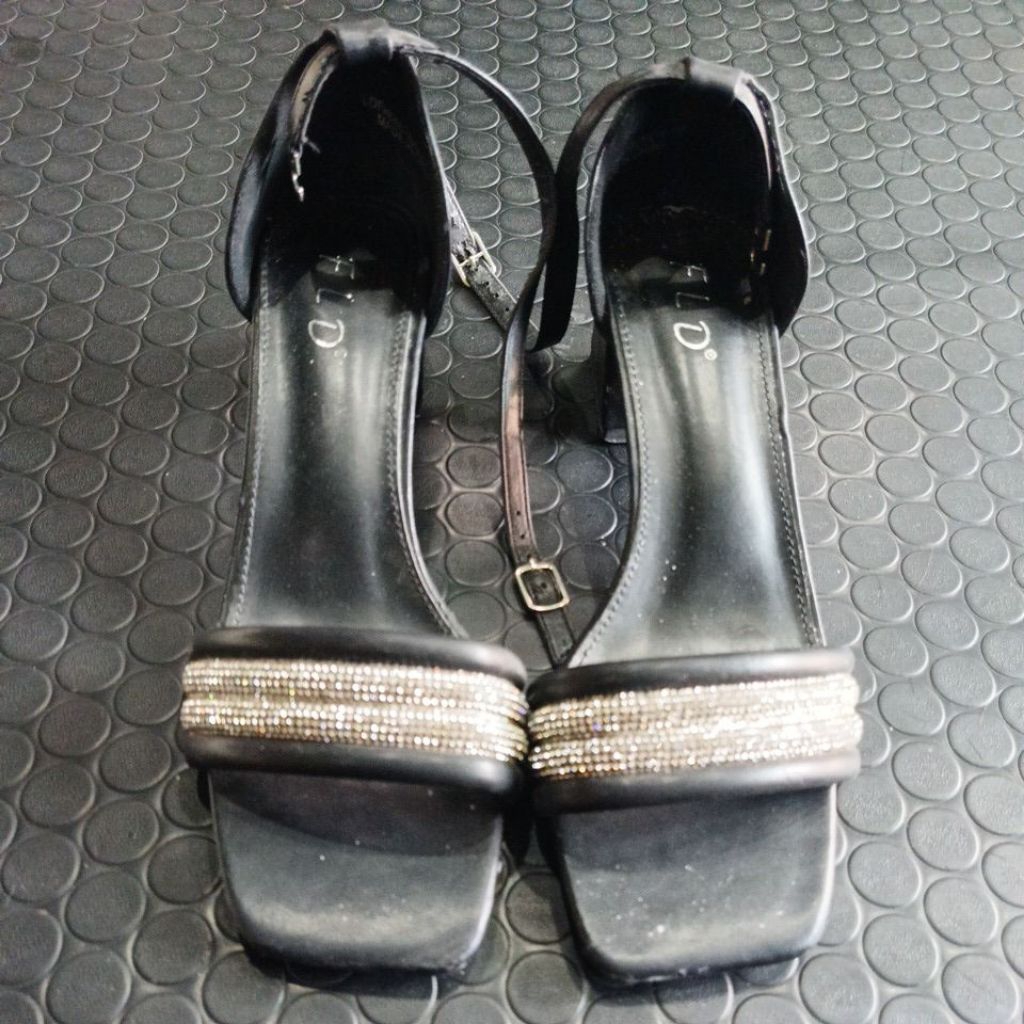 sandal sepatu high heels pesta FLD no 39 ❤️ preloved ❤️