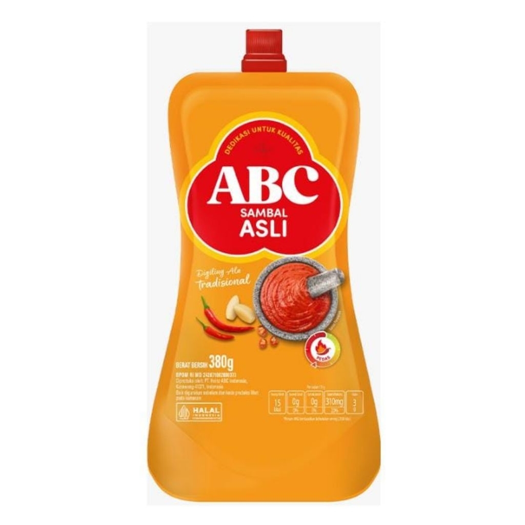 

ABC Sambal Asli Pouch 380 g
