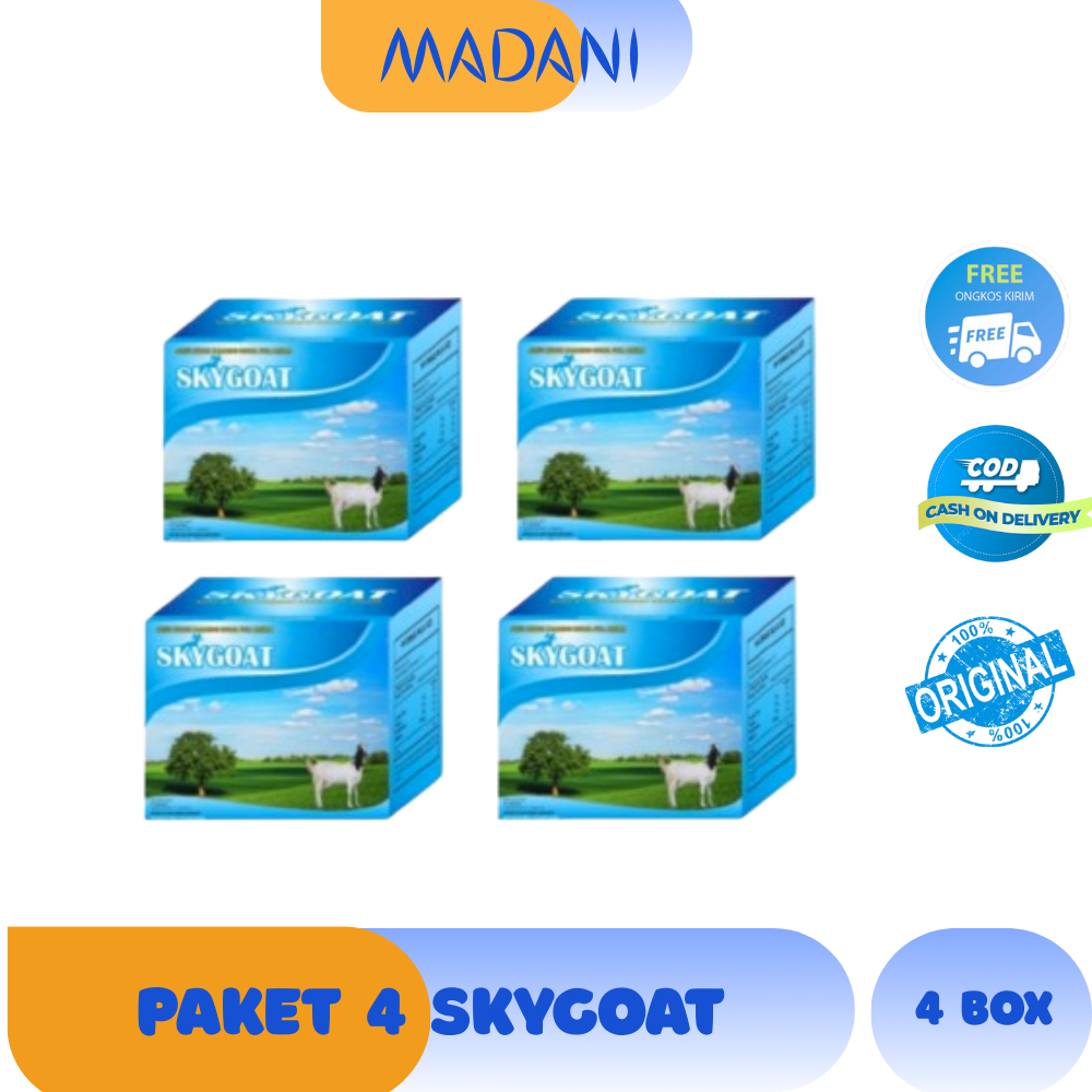 

Paket 4 Skygoat | Susu Kambing Etawa Bubuk | Skygoat Full Cream