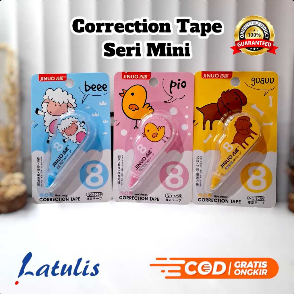 

Correction tape Mini / Tip-ex Mini Kertas