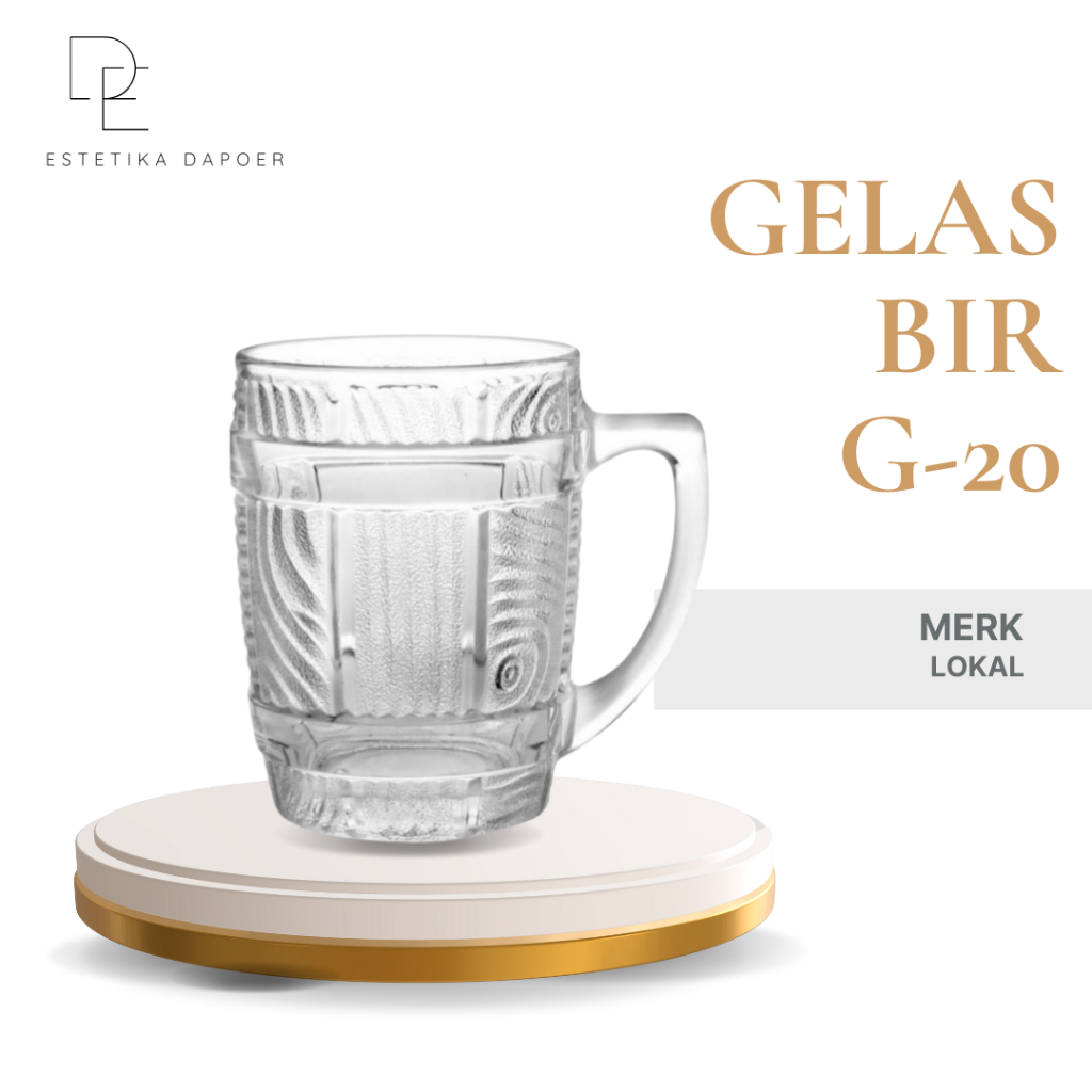 GELAS JUMBO G-20 | GELAS BESAR KACA
