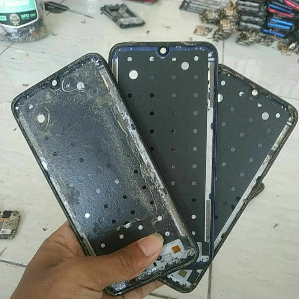 frame bekas Redmi note 7 minus flexible on off,kurang tombol, fisik sesuai gambar