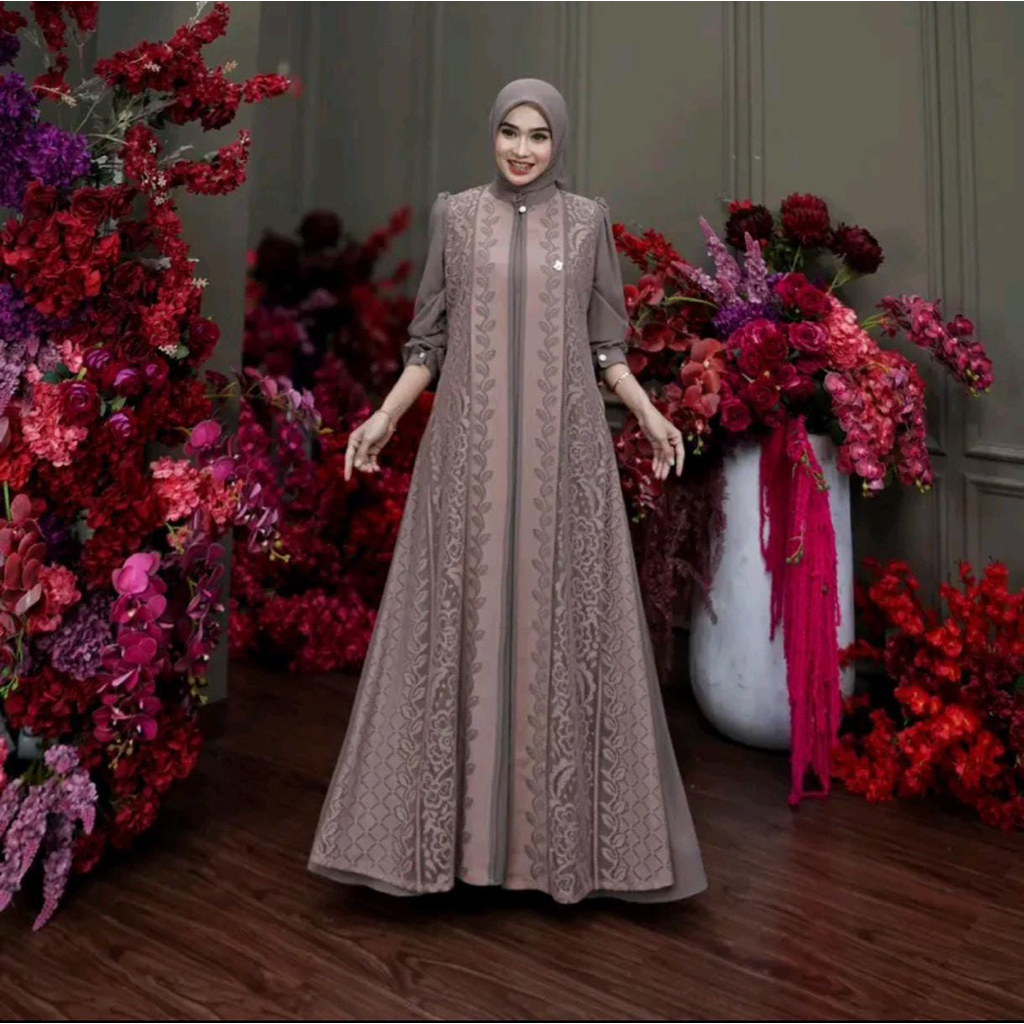 GAMIS BROKAT BUSUI FRIENDLY BY DUMMA