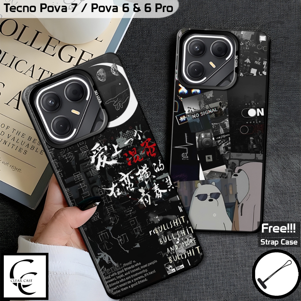 Casing So Cool Tecno Pova 7 Terbaru 2025 | SoftCase HP Tecno Pova 7 | Tecno Pova 6 & Tecno Pova 6 Pr