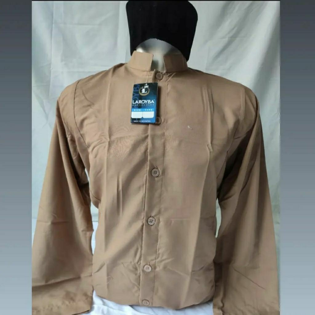 Laroyba Baju Koko Habib , Haibah/ taqwa putih polos dan warna (jumbo size)