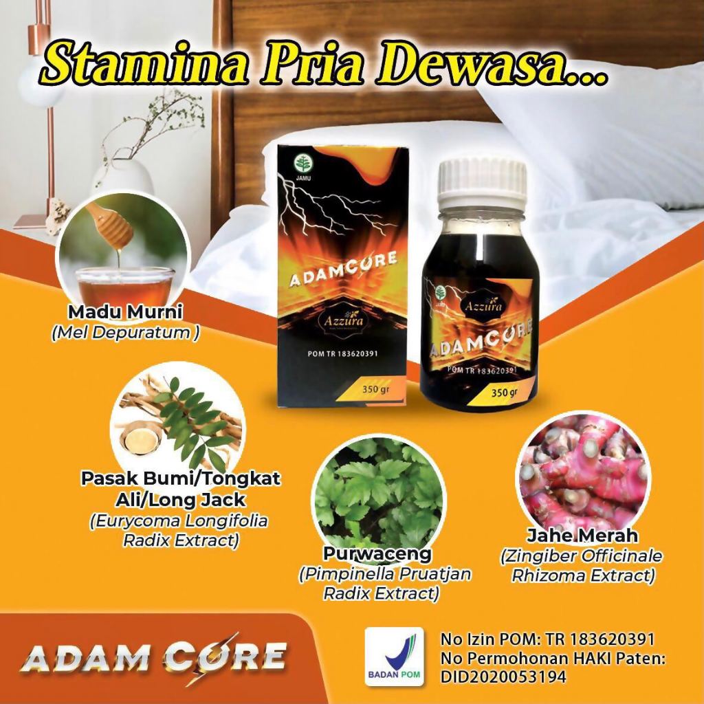 

Madu Azzura Adamcore – Madu Herbal Pria Dewasa – Vitalitas, Stamina & Tenaga Maksimal
